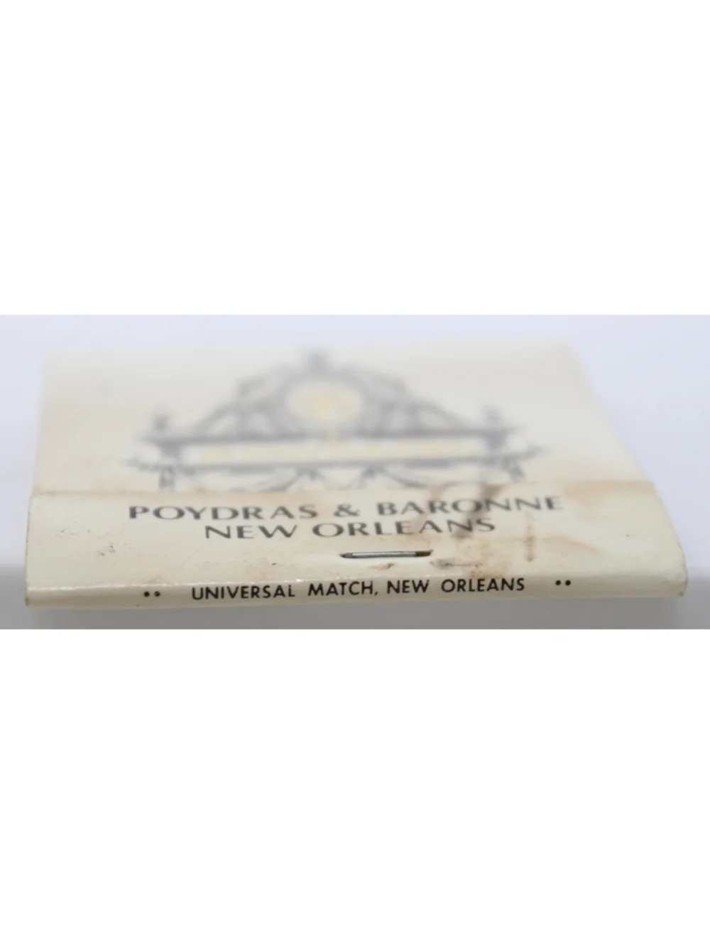 Vintage Matchbook Le Pavillon Hotel Chateaubriand Dining Room New Orleans